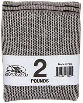 Sea Pearls Soft Mesh Weights - Grey-2LB x 2