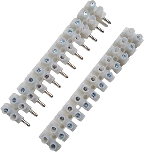 Lüsterklemmen steckbar Steckerleiste 0,5 bis 4 mm² - 12polige Verbinder leiste