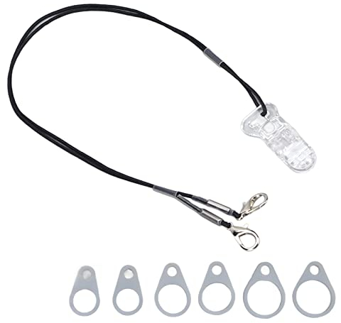 Longe Anti-Perte Pour Prothèse Auditive, Corde De Prothèse Auditive Clip De Sécurité Transparent Anti-Perte De Corde Portable Corde De Hèse Auditive Portable Pour Personnes Âgées