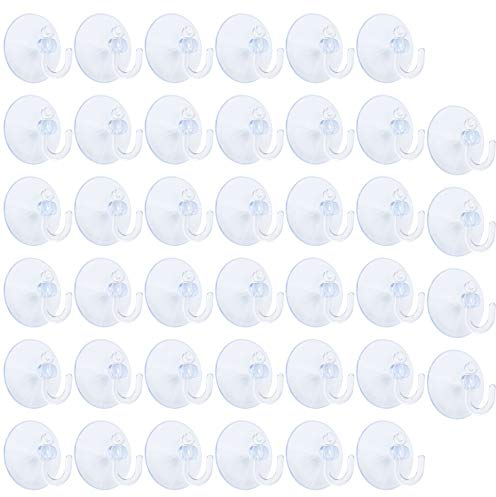 UYUYong Ventouse Vitre Crochet Muraux Ventouse pour Guirlande Lumineuse Fenêtre