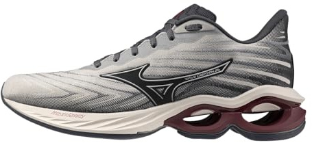 Mizuno Men's Wave Creation 25 Running Shoe, White Sand-azalea, 11 UK