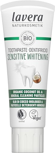 Lavera Organic Sensitive Whitening Toothpaste with Fluoride New 75ml