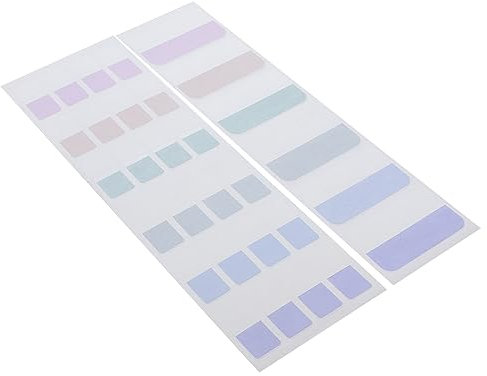 HOODANCOS 300stücke Haftnotizen Klebrige Seite Tabs Buch Index Tabs Binder Klebrige Seite Notizbuch Ordner Index Seitenmarkierungen