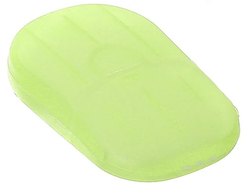 15 Blatt Tragbare Einweg Reisepapier Seifenblätter Reisegröße Outdoor Handwaschpapier Seife Handseife