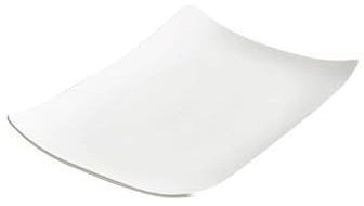 Modern Large Dinner Plates Ceramic Rectangular Large Plate Household Dish Roast Duck Plate Shallow Plate Special Hotel Tableware Stackable Dinner Plates