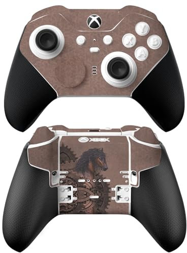 Head Case Designs Officially Licensed Simone Gatterwe Mechanical Gear Steampunk Horse Vinyl Sticker Gaming Skin Decal Cover Compatible With Xbox Series X & S Elite Wireless Controller Series 2