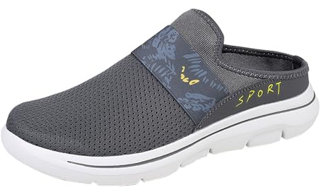 Pantoufles unisexes légères et respirantes à enfiler Mules antidérapantes Chaussures de jardin Chaussures de santé légères Chaussures de plein air Plage Piscine Chaussures à enfiler Sabots