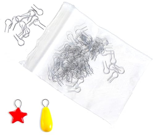 100 Stück R Förmige Hängende Brennnadeln,Keramik Brennwerkzeuge,Werkzeuge DIY zum Brennen von Töpferwaren Für Keramik Ohrringe Dekorationen DIY Werkzeuge Metall