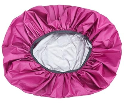 RUHTEUO Copertura Antipioggia da 35 Litri for Zaino, Borsa Impermeabile, Campeggio all'aperto, Escursionismo, Arrampicata, Polvere, Viaggio con Copertura(Rose Red)