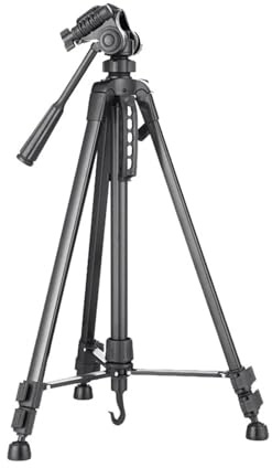 Supporto for treppiede for fotocamera professionale con maniglia treppiede nero for fotocamera digitale, videocamera DV