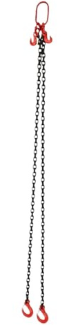 kedjehiss G80 Kedjehängare, 2 M, Strand, Stoppkedjor, 8 Mm, Kran, Höghållfast, 2T Lasttransport, 200 X 15 9 Cm Elektrisk vinsch