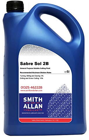 Smith & Allan Sabre Sol 2B Soluble Cutting Oil : Size - 5LT