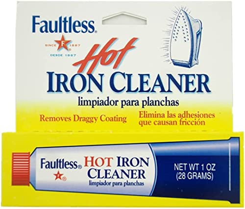 Faultless 1 nettoyant pour fer à repasser chaud, 28 g.