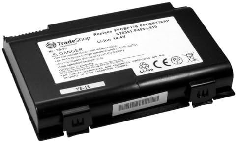 LiIon Akku für Fujitsu-Siemens Lifebook A1220 A530 A6210 AH550 E780 E8410 E8420 E8420E N7010 NH570 A6230 A-1220 A-530 A-6210 AH-550 E-780 E-8410 E-8420 E-8420-E N-7010 NH-570 A-6230 Celsius H250 H-250