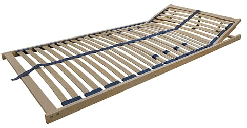 Erst-Holz 70.32-08 FV Federholzrahmen Lattenrost 80x200 cm Kopfteil verstellbar