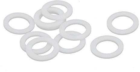 Aexit 12mmx8mmx1mm PTFE-Rundscheiben-Dichtring Weiß 10st (57a92087eb86a83b55235a0d1422db0f)
