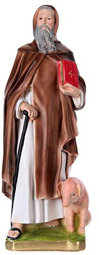 Holyart gipsstatyer: Saint Anthony the Abbot, 40 cm i gips
