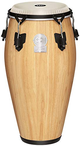 Meinl Percussion Luis Conte Signature Conga, Natur (LCR11NT-M) | 11 Zoll Quinto, 8 mm Spannschrauben, 5 mm TTR-Rim, Inklusive Zubehör, mit Nuskyn Fell, Siam Eiche