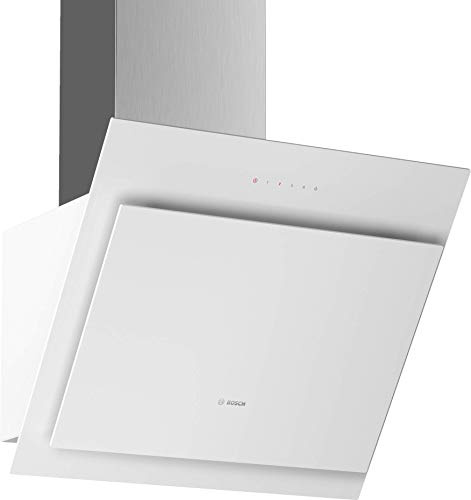 Bosch DWK67CM20 Serie 4 Schrägesse, 60 cm breit, Um- & Abluft, Made in Germany, LED-Beleuchtung gleichmäßige Ausleuchtung, DirectSelect intuitive Bedienung, 3 Leistungs- & 1 Intensivstufe