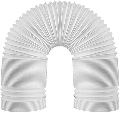 Universal Air Conditioner Exhaust Hose 5 Inch Diameter, Adjustable Hose Pipe PVC Duct Extension, Portable Air Conditioner Extension Kit, 59 Inch Length, Type A