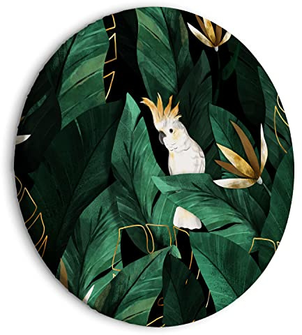 murando - Leinwandbild Tier Vogel Affe, 60x60 cm, 1-teilig, Schlafzimmer | Hochwertige Leinwand, sofort aufhängbar, ideal fürs Wohn- oder Schlafzimmer, wasserfest und lichtecht, langlebig, stilvoll