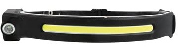 Linterna cabeza LED COB 5W con sensor