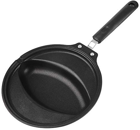 Restokki Sartén Antiadherente Sartén Para Tortilla, Sartén Para Huevos Aluminio Omurice Tortilla Para Hacer Arroz Con Revestimiento Negro Sartén Para Huevos Para El Desayuno Para Estufa Gas Inducción