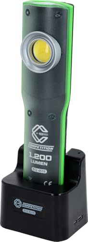 COMPETITION 512.4510 LED-Arbeitsleuchte, dimmbar, 1200 Lumen, mit Ladestation (Powered by KS TOOLS)