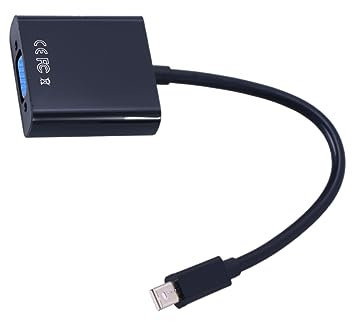 Tofficu Convertitore Mini a Vga Vga 1080P per Monitor e Proiettori Multi-Schermo Facile Usare Materiale