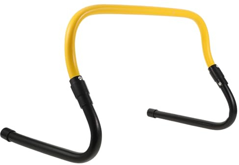 ARTSEWPLY Ostacoli per Allenamento Agilità Regolabili in Altezza Barre per velocità in Plastica Durevole Ostacoli Portatili Smontabili per Calcio e Sport all’Aperto Attrezzatura Fitness