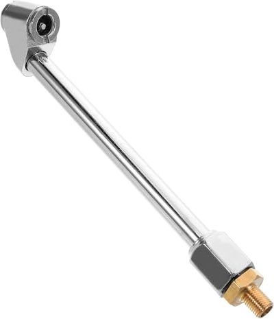 CLISPEED Reifenfüllkopf Adapter für Auto Fahrrad Motorrad Langlebiges Luftkompressorzubehör mit Doppelkopf Kompatibel für Reifenfüller