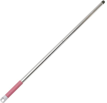 Angoily Sweeping Broom Handle Replacement Metal Stick 22Mm for Office and Home Floor Cleaning with Stainless Steel Construction Random Color