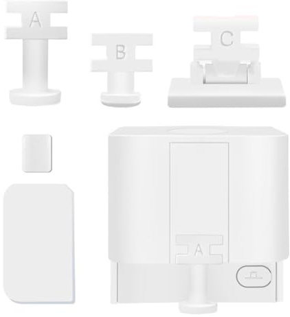BEAZOOM Interruptor de dedo robot para Tuya, pulsador de botones de control de voz con temporizador, para y para Google Assistant, 3 brazos intercambiables para interruptores basculantes y botones