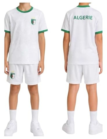 Sport T-shirt och shorts set (4–14 år) fotboll – sommarkläder för träning och skola, 12