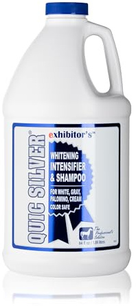 exhibitor's Quic Silver 64 Ounce Color Intensifying Shampoo, Purple, 1.0 Count (321164)