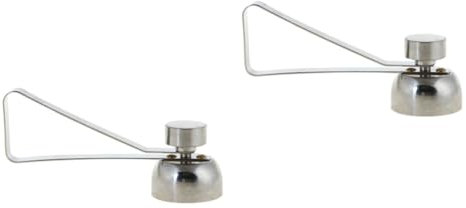 Amosfun 2pcs Stainless Steel Egg Opener Tool Eggshell for Easy Cracking No Mess Kitchen Accessories