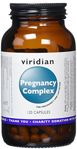 Viridian - Pregnancy Multivitamin Formula - 120 Caps | DHA & Folic Acid | for Pregnancy & Breastfeeding |Formula for Mother & Baby | Iron, Iodine, Vitamin D & More for Cognitive & Bone Health | Vegan