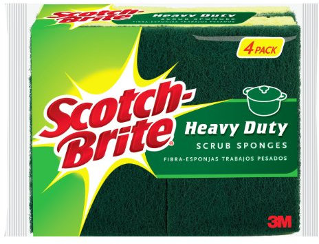 Scotch-Brite Heavy Duty Spugne Scrub 12 in totale