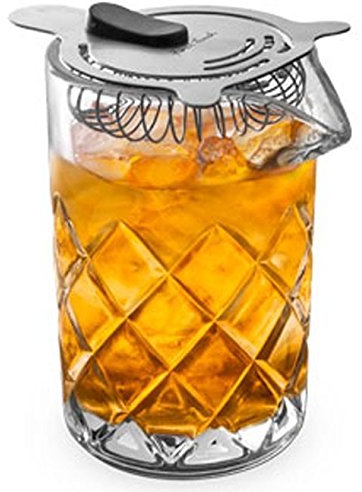 Mixing Glass with Stainless Steel Strainer - 400ml