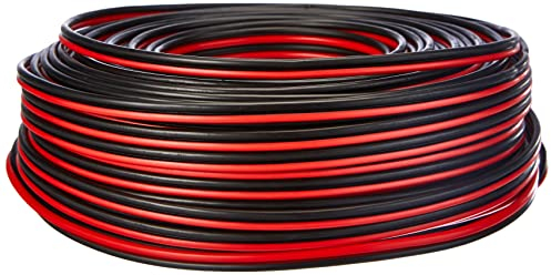 Manax SC2150RB-50 Cable de altavoz CCA (cable de altavoz / cable de audio) 2x1,50 mm², Bobina 50 m, Rojo/Negro