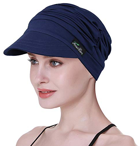 Cotton Newsboy Beanie Für Krebs Frauen Stilvolle Kappe Sommer Picknick Headwear Für Haarausfall