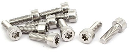 Aexit M4x12mm 5/32-Zollx15 / 32-Zoll 304 Edelstahl Torx-Zylinderschrauben mit Innensechskant 10 Stück (295260158bf884ed83055071e237ea0c)