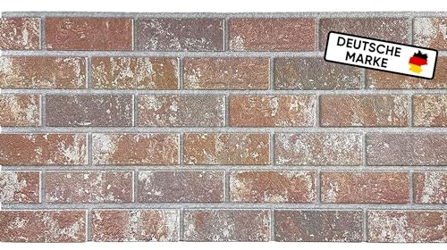 AS Country Stone - Wandpaneele Steinoptik - 3D Effekt - Wandverkleidung Steinoptik für Küche, Wohnzimmer, Innen- und Außenbereich - Steinoptik Styropor - 3D Wandpaneele - Akustikpaneele | ST410 |
