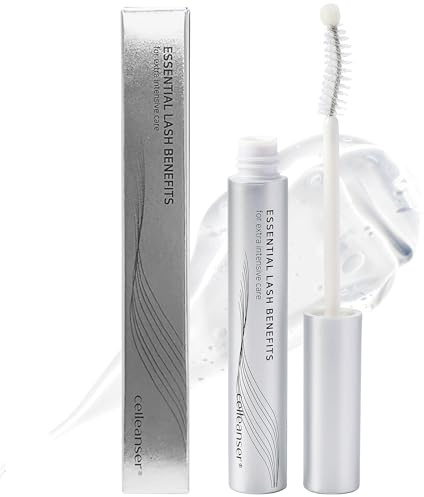 CELLEANSER Essential Lash Benefits-Eyelash Growth Serum, Advanced Formula to Enhance Longer, Fuller, and Thicker Lashes, 0.24 fl. oz.