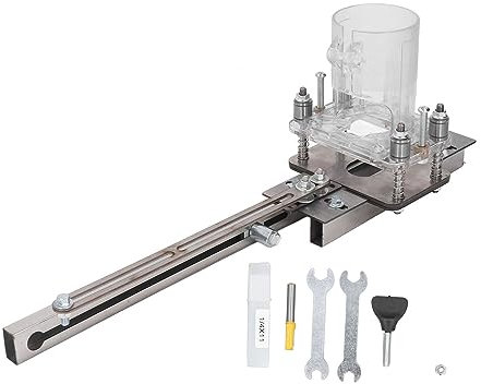 Alvinlite Holzfräser-Set, Holzfräser, Laminatschneider, Holzbearbeitung, Schlitzen, Schnitzen, Trimmmaschine, Montage Zum Anfasen, Nuten, Schneiden