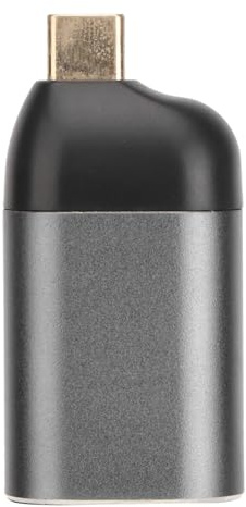 ASHATA Adaptador de Puerto Tipo C Macho a RJ45, Señal Estable de Alta Velocidad de 2500Mbps Adaptador USB C a Gigabit Ethernet para para PC TV