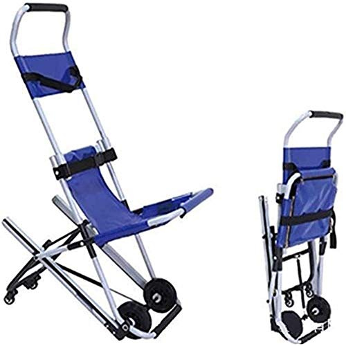 Carrello elevatore per pazienti, sedia a rotelle, ambulanza, barella leggera, ambulanza leggera in alluminio, pompiere, evacuazione, ascensore per scale, con fibbie a sgancio rapido 1219