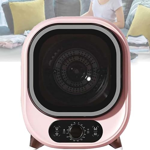 URJWAN Mini Secadora con VentilacióN, Secadora De Mesa PortáTil, Secadora De Condensador Independiente, Secadora De Tela EléCtrica PortáTil, Capacidad De Carga De 0,8 Kg,C-220V
