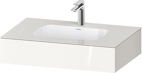 Duravit Qatego lavabo encastrado con consola, 800x550x170mm, QA46900, Color: Blanco brillo intenso