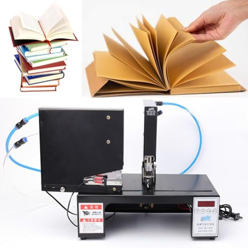 Intelligent Digital Display Saddle Stapler, Quick Double -Headed Pneumatic Stapler 0.95-13.8in Adjustable Spacing, 1-100mm Adjustable Depth, 100PCS Number of Needles, Used for Carton Factory